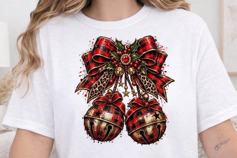 Christmas Jingle Bells Sublimation PNG SVG DesignDestine 