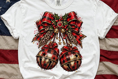 Christmas Jingle Bells Sublimation PNG SVG DesignDestine 
