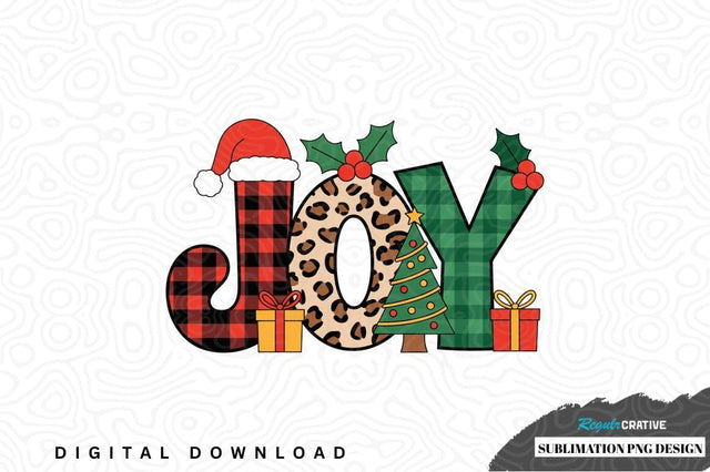 Christmas joy sublimation png design Sublimation Regulrcrative 