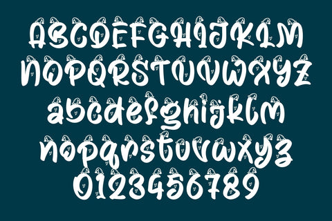 Christmas July Font Afandi Studio 