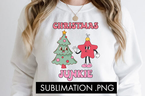 Christmas Junkie PNG Sublimation Sublimation Freeling Design House 