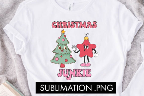 Christmas Junkie PNG Sublimation Sublimation Freeling Design House 