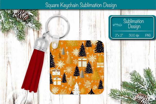 Christmas Keychain PNG Sublimation Christmas Snowflake PNG Sublimation Createya Design 