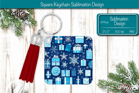 Christmas Keychain PNG Sublimation Christmas Snowflake PNG Sublimation Createya Design 