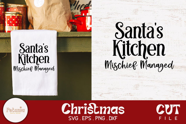 Christmas Kitchen SVG | Funny Christmas SVG SVG Petunia Digital Design 