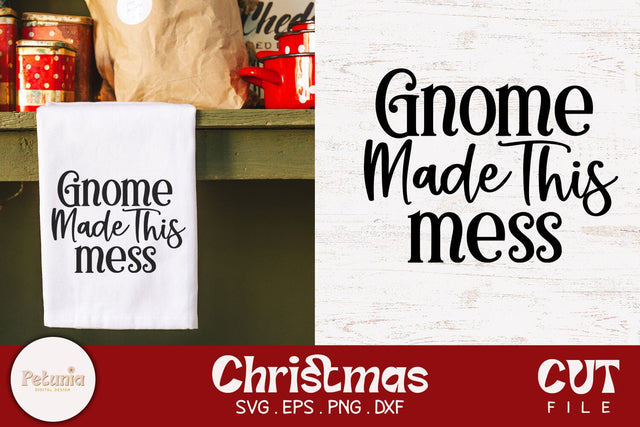 Christmas Kitchen SVG | Funny Christmas SVG SVG Petunia Digital Design 