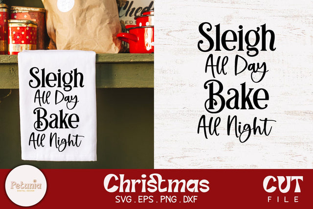 Christmas Kitchen SVG | Funny Christmas SVG SVG Petunia Digital Design 