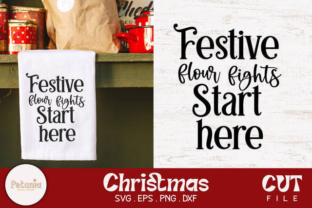 Christmas Kitchen SVG | Funny Christmas SVG SVG Petunia Digital Design 