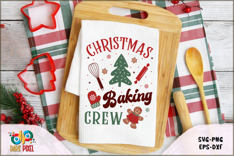 Christmas Kitchen Towels SVG Bundle SVG Shetara Begum 