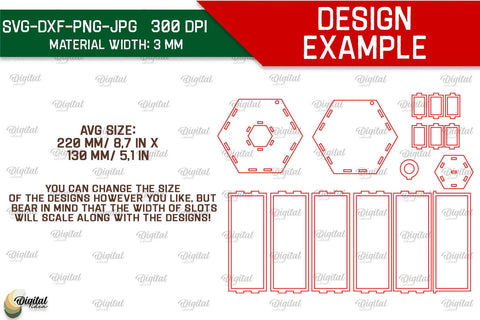 Christmas Lantern Laser Cut Design. Christmas Decor SVG SVG Evgenyia Guschina 