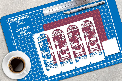 Christmas Lantern Papercut 9 3D Paper zafrans studio 