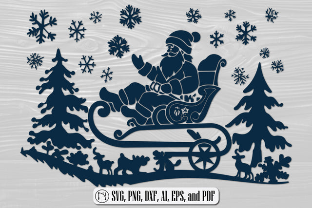 Christmas laser cut file SVG SVG MD JOYNAL ABDIN 