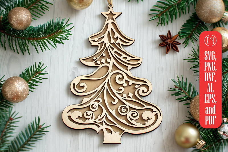 Christmas laser cut file SVG SVG MD JOYNAL ABDIN 