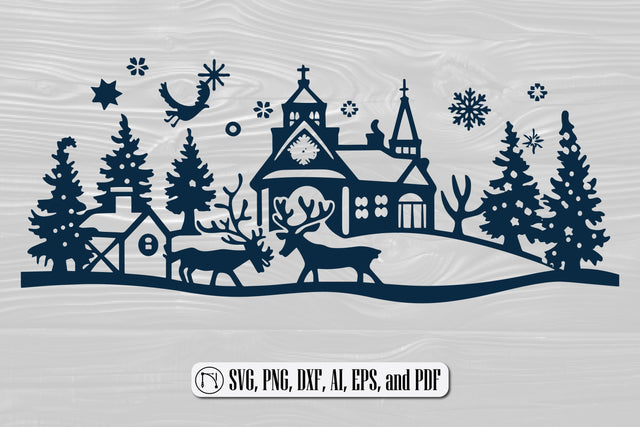 Christmas laser cut file SVG SVG MD JOYNAL ABDIN 