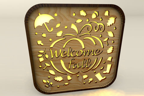 Christmas Light Box Decorative Set Laser Cut Templates SVG LaserCutano 