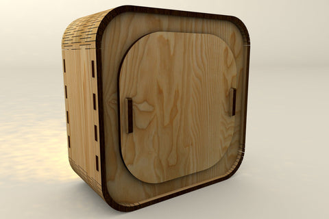 Christmas Light Box Decorative Set Laser Cut Templates SVG LaserCutano 