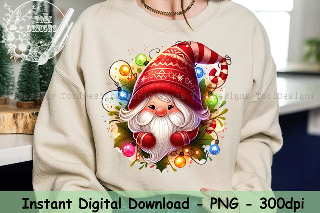 Christmas Light Gnomes Png, Gnomes Design, Christmas Sublimation,Christmas Png File,Christmas Gnomes Png, Family Gnomes Png, Sublimation Design Sublimation ToriDesigns 