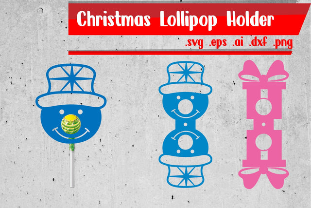 Christmas Lollipop Holder | Christmas Candy Holder 3D Paper zafrans studio 