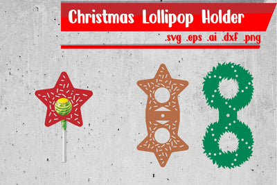 Christmas Lollipop Holder | Christmas Candy Holder 3D Paper zafrans studio 