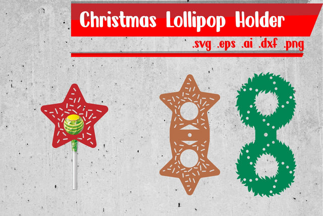 Christmas Lollipop Holder | Christmas Candy Holder 3D Paper zafrans studio 