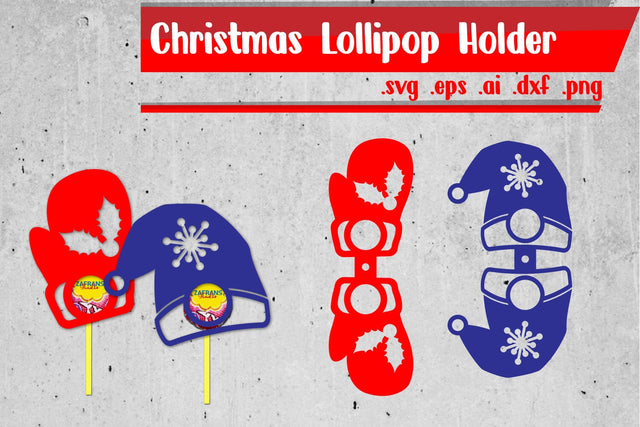 Christmas Lollipop Holders | Lollipop Holders Papercut 3D Paper zafrans studio 