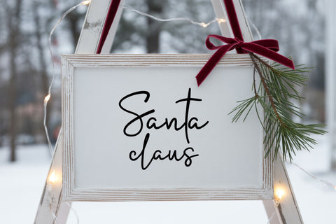 Christmas Magic Script, Elegant Holiday, Wedding Font Font TonisArtStudio 