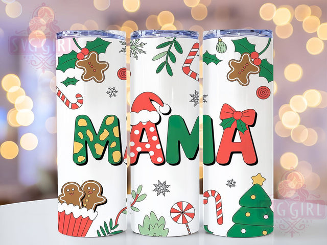 Christmas Mama Coquette Bow Tumbler, Coquette Bow Sublimation Design, Festive Holiday Cup Art, 20oz Xmas Tumbler, Whimsical Bow Mug, Stylish Christmas Cup, Cozy Holiday Wrap Sublimation SvggirlplusArt 