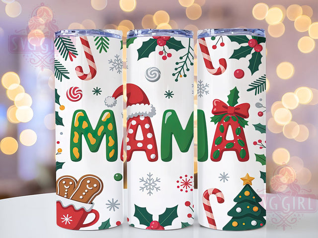 Christmas Mama Coquette Bow Tumbler, Coquette Bow Sublimation Design, Festive Holiday Cup Art, 20oz Xmas Tumbler, Whimsical Bow Mug, Stylish Christmas Cup, Cozy Holiday Wrap Sublimation SvggirlplusArt 