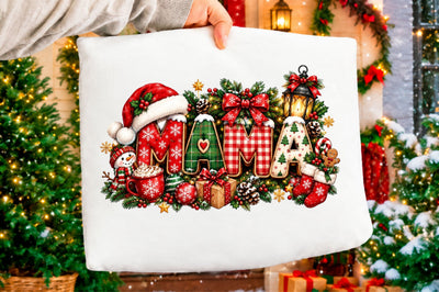 Christmas Mama Png, Christmas Mom Png Sublimation SVGArt 