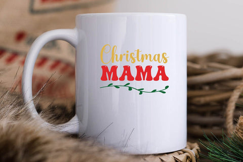 Christmas mama SVG Angelina750 