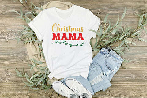 Christmas mama SVG Angelina750 