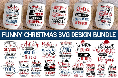 Christmas Mega Bundle Funny Christmas Design /SVGs,Quotes and Sayings,Food & Drink,On Sale, Print & Cut SVG designmaster24 