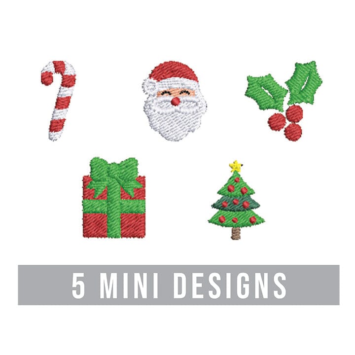 Christmas Mini Embroidery Design Bundle Embroidery/Applique DESIGNS Creatively Embroidery 