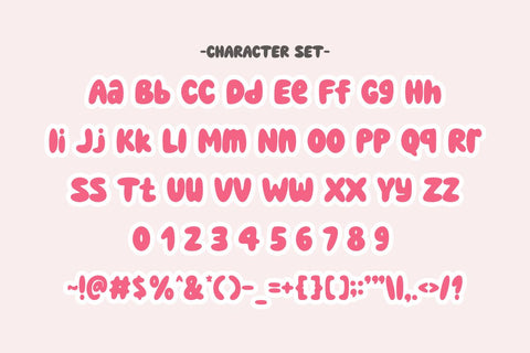 Christmas Miracle - Cute Bubble Font Font Masyafi Studio 