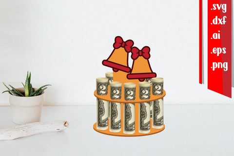 Christmas Money Cake 3D Paper zafrans studio 