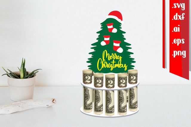 Christmas Money Cake 3D Paper zafrans studio 