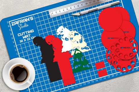 Christmas Money Cake 3D Paper zafrans studio 