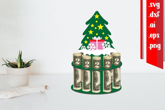 Christmas Money Cake | Christmas Money Holder 3D Paper zafrans studio 