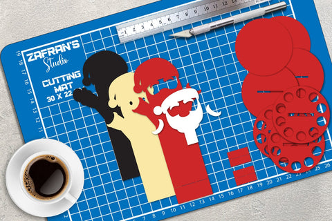 Christmas Money Cake | Santa Claus Money Cake 3D Paper zafrans studio 