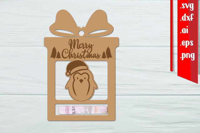 Christmas Money Card, Christmas Money Holder, Christmas Gift SVG zafrans studio 
