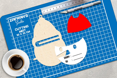 Christmas Money Card Lasercut, Snowman Money Card Lasercut SVG zafrans studio 