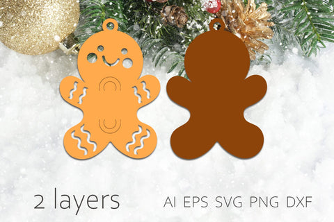 Christmas money card svg, Gingerbread gift card holder SVG AnastasiyaArtDesign 