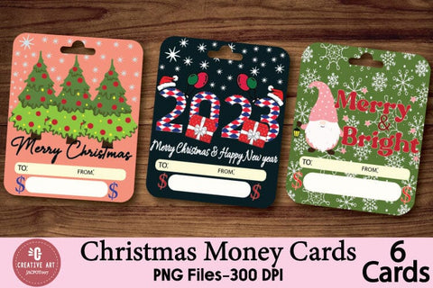 Christmas Money Cards Printable Christmas Money Card Png SVG jacpot007 