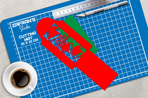 Christmas Money Envelope Papercut SVG zafrans studio 