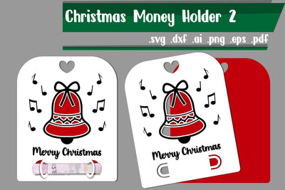 Christmas Money Holder 2 SVG zafrans studio 
