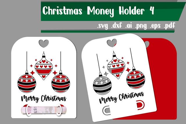 Christmas Money Holder 4 SVG zafrans studio 
