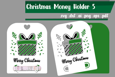 Christmas Money Holder 5 SVG zafrans studio 