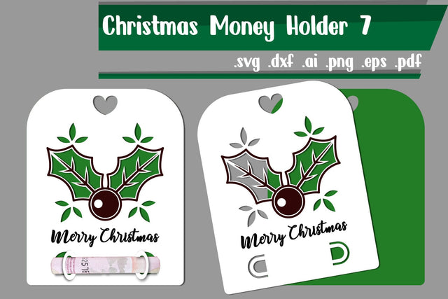 Christmas Money Holder 7 3D Paper zafrans studio 