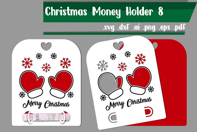Christmas Money Holder 8 3D Paper zafrans studio 