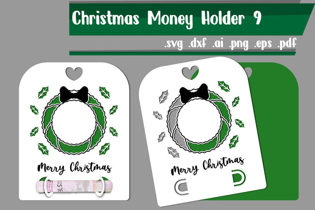 Christmas Money Holder 9 3D Paper zafrans studio 